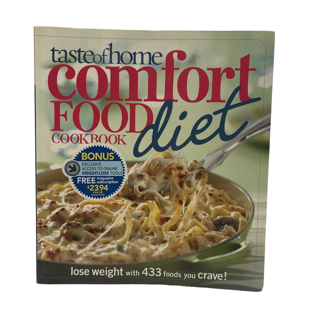 Taste of Home Comfort Food Diet‎ Cookbook Lose Weight Eat Great Recipes